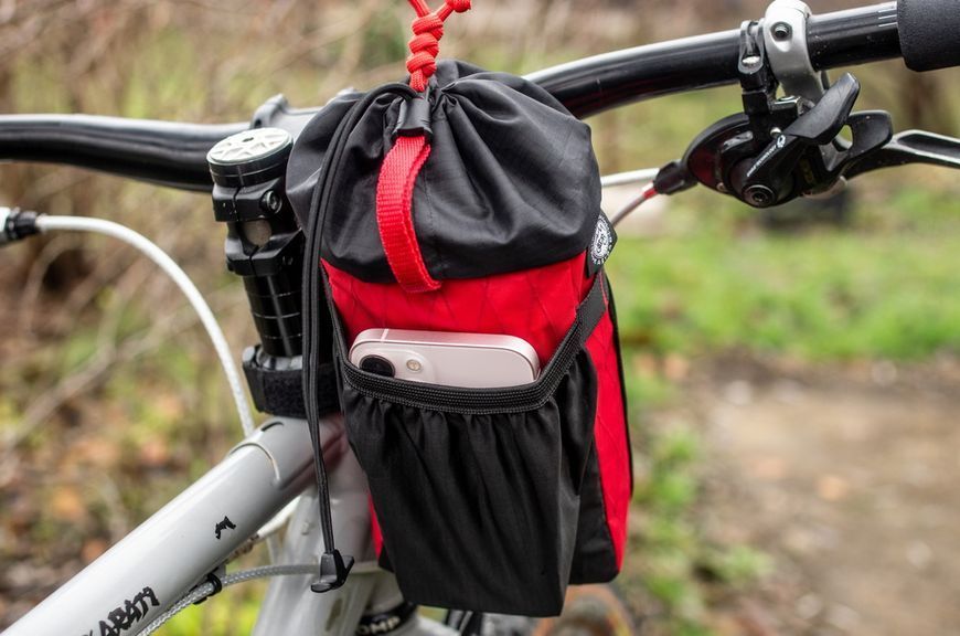 Сумка на руль KasyBag X-Pocket Pack One hand (кормушка) Red KB-XPPOH-r фото