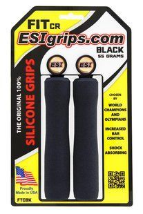 Грипсы ESI Fit CR Black (черные) FTCBK фото