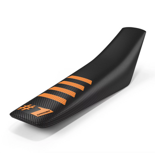 Чехол для мотосидения Onegripper - RIBBED Black/Orange OGSC02-BLOEOE фото