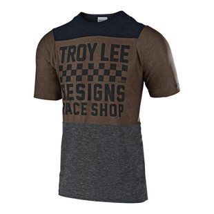 Джерсі TLD Skyline Air S/S Jersey [HEATHER BLACK / HEATHER LIGHT MOKA] Розмір XL 337044025 фото