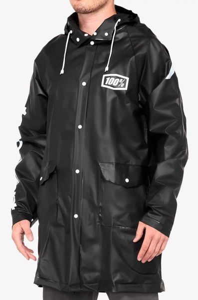Дождевик Ride 100% TORRENT Raincoat [Black], M 20040-00001 фото