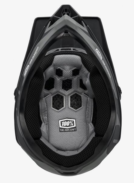 Шолом Ride 100% AIRCRAFT COMPOSITE Helmet [Black LTD], S 80004-306-10 фото
