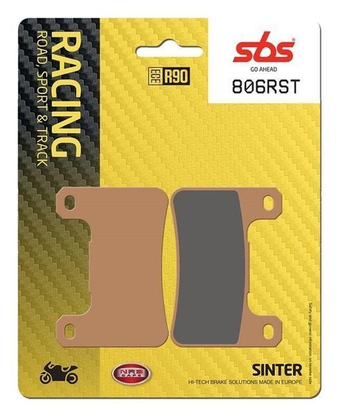 Тормозные колодки SBS Track Days Front Brake Pads, Sinter 806RST фото