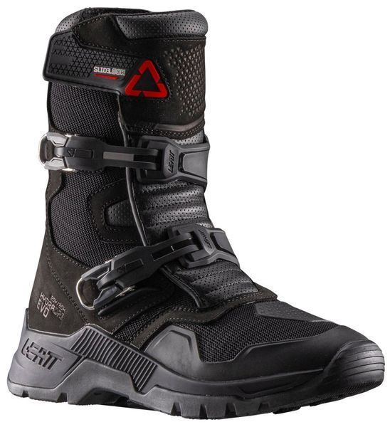 Мотоботи LEATT 7.5 X-Flow Short Adventure Boot [Black], 10 3026004105 фото