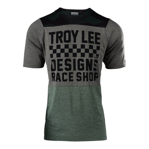 Джерсі TLD Skyline Air S/S Jersey [HEATHER BLACK / HEATHER LIGHT MOKA] Розмір XL 337044025 фото