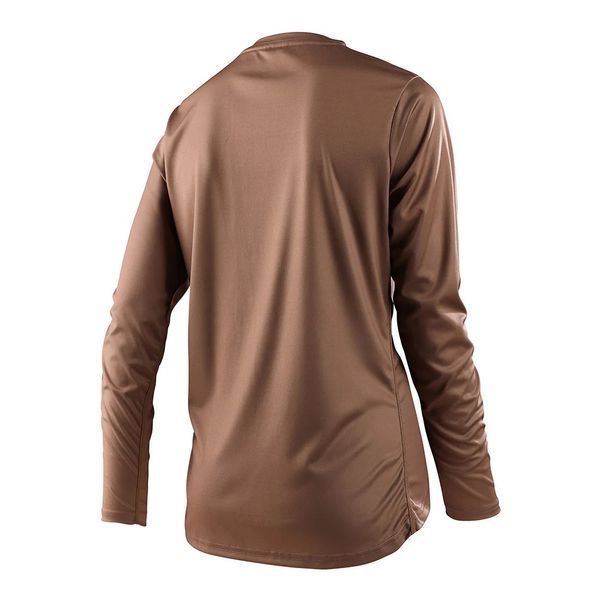 Джерси TLD WMNS LILIUM LS JERSEY [Coffee] M 358906013 фото