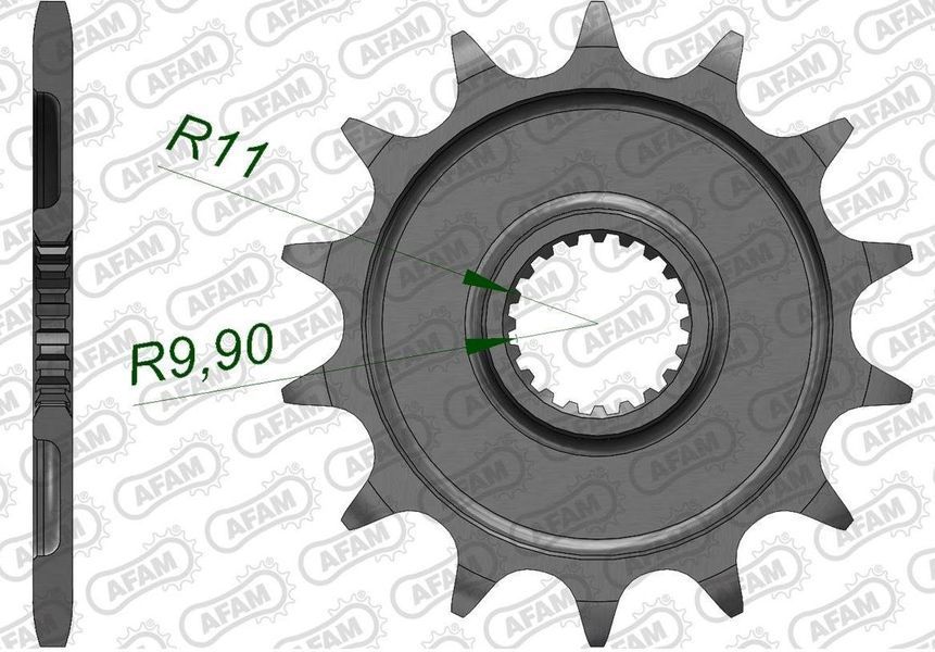 Зірка AFAM Standard Chainwheel 520 - Yamaha, 14z 21309-14 фото