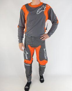 Комплект Alpinestars Racer Hoen 34/L Grey/Orange RE2082390022 фото