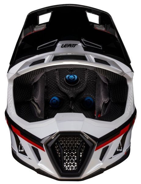 Шлем LEATT Moto 7.5 Helmet + Goggle [White/Red], XL 1026000504 фото