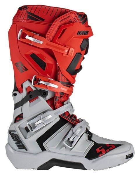 Мотоботы LEATT 5.5 FlexLock Enduro Boot - JW22 [Red], 9 3023050352 фото
