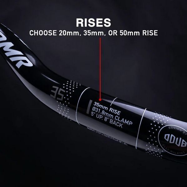 Руль DMR ODUB BAR - 35 - 20mm Rise - Black DMR-HB-THE20-35-K фото