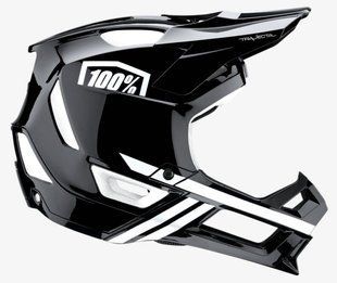 Шлем Ride 100% TRAJECTA Helmet [Black/White], L 80021-011-12 фото
