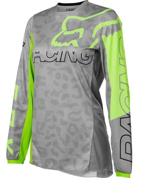 Женское джерси FOX WMNS 180 SKEW JERSEY [Steel Gray], L 28176-172-L фото