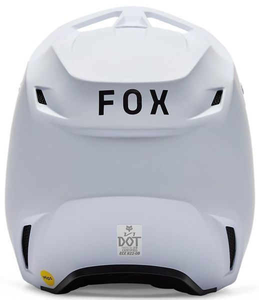 Шлем FOX YTH V1 Helmet &ndash; SOLID [White], YM 31405-067-YM фото