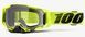 Окуляри 100% ARMEGA Goggle Nuclear Citrus - Clear Lens, Clear Lens 50700-356-02 фото 1