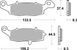 Тормозные колодки SBS Track Days Front Brake Pads, Sinter 705RST фото 1