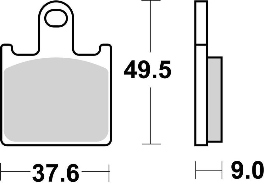 Тормозные колодки SBS Track Days Brake Pads/P4, Sinter 838RST фото