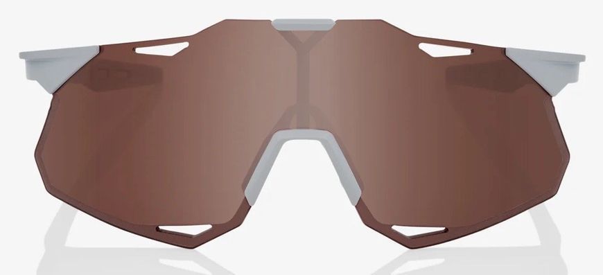 Очки Ride 100% HYPERCRAFT XS - Matte Stone Grey - HiPER Crimson Silver Mirror Lens, Mirror Lens 60002-00001 фото