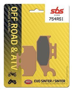 Гальмівні колодки SBS Racing Brake Pads, EVO Sinter/Sinter 754RSI фото