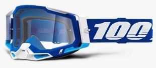 Окуляри 100% RACECRAFT 2 Goggle Blue - Clear Lens, Clear Lens 50121-101-02 фото