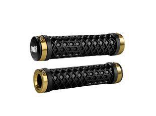 Грипсы ODI Vans&reg; Lock-On Grips, Black w/ Gold Clamps (черные с золотыми замками) D30VNB-GL фото