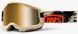 Окуляри 100% STRATA 2 Goggle Kombat - True Gold Lens, Mirror Lens 50421-253-10 фото 2