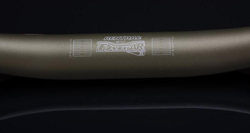 Руль MTB Renthal 35mm Fatbar [Alugold], Rise 38 mm M159-01-AG фото