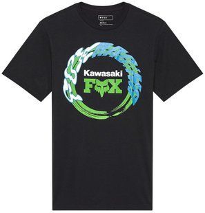 Футболка FOX Short Sleeve Tee - KAWI&reg; [Black], M 33424-001-M фото