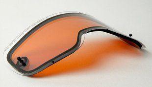 Линза FOX AIRSPACE/MAIN II DUAL LENS - Orange, Dual Colored Lens 25361-009-OS фото