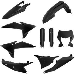 Пластик Polisport ENDURO kit - KTM (26-) [Black], KTM 91657 фото