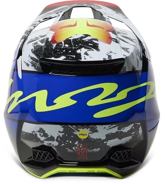 Шлем FOX V3 RS DKAY HELMET [Blue], L 29654-149-L фото