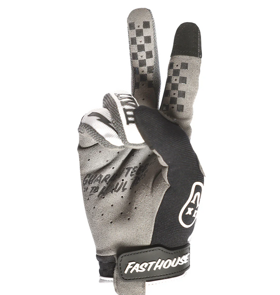 Перчатки Fasthouse Speed ​​Style The Bird Glove, Black/White - SM 405001-01-08 фото