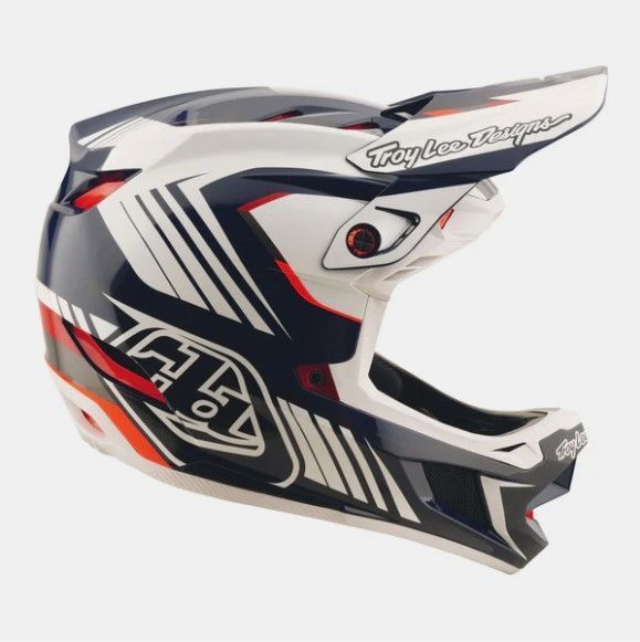 Вело шолом D4 POLYACRYLITE HELMET; QUALIFER [BLUE/WHITE] L 174559014 фото