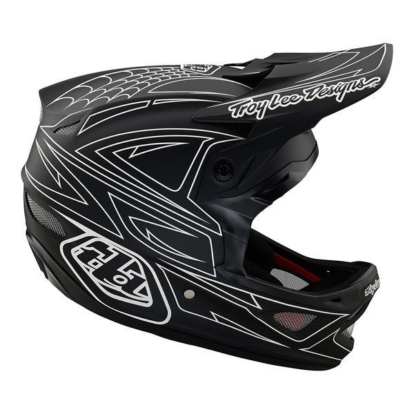 Вело Шолом TLD D3 FIBERLITE HELMET SpiderStripe BLk L 198550024 фото