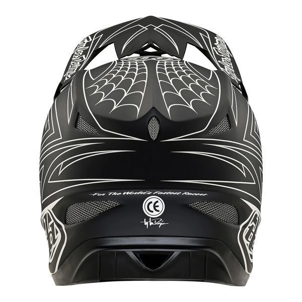 Вело Шолом TLD D3 FIBERLITE HELMET SpiderStripe BLk L 198550024 фото