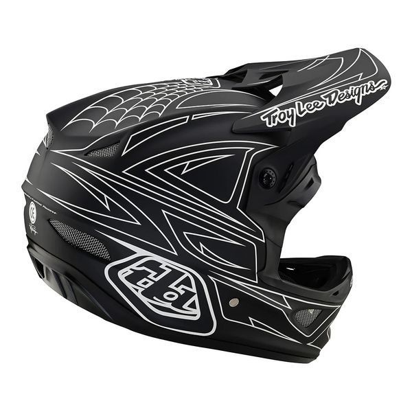 Вело Шолом TLD D3 FIBERLITE HELMET SpiderStripe BLk L 198550024 фото