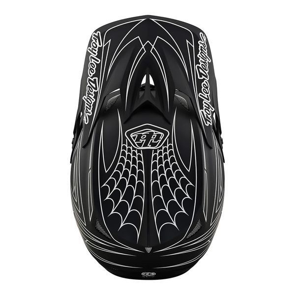 Вело Шолом TLD D3 FIBERLITE HELMET SpiderStripe BLk L 198550024 фото