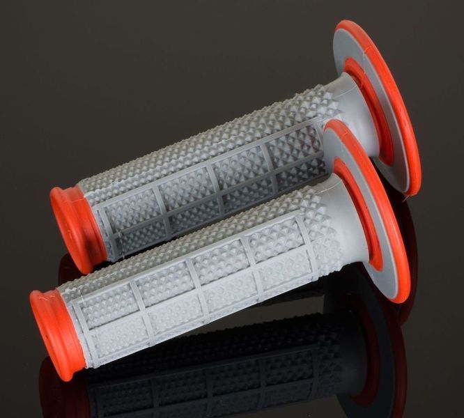 Грипсы Renthal MX Tapered Grips - Dual Compound [Orange], Soft G164 фото