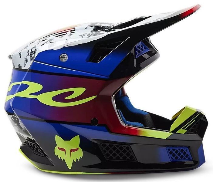 Шлем FOX V3 RS DKAY HELMET [Blue], L 29654-149-L фото