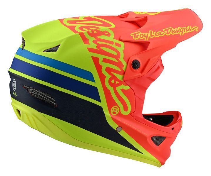 Вело Шолом TLD D3 Fiberlite [Silhoette Orange/Yellow] M 198757023 фото