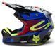 Шлем FOX V3 RS DKAY HELMET [Blue], L 29654-149-L фото 2