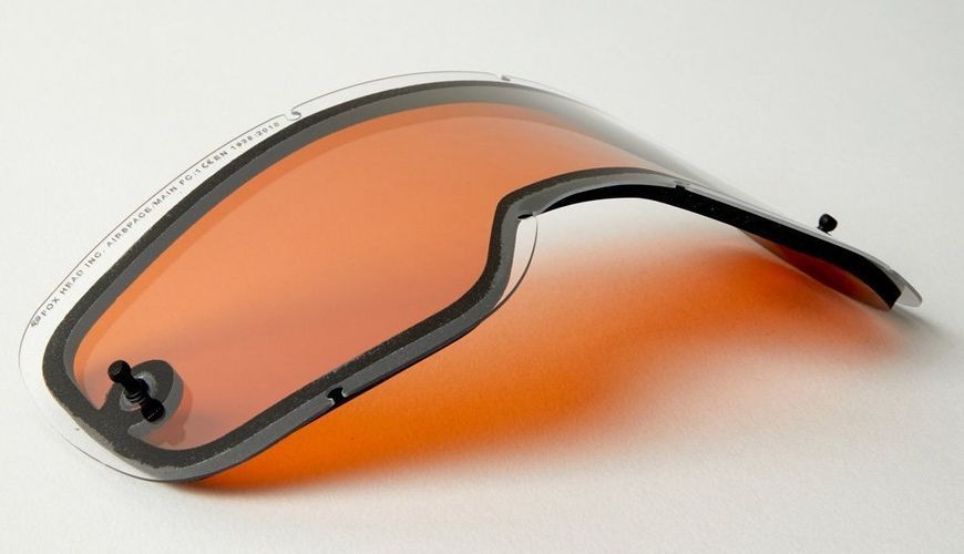 Линза FOX AIRSPACE/MAIN II DUAL LENS - Orange, Dual Colored Lens 25361-009-OS фото