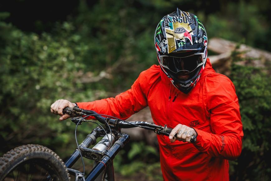 Ветровка TLD DRIFT WINDBREAKER MONO [FIRE ORANGE] 875931016 фото