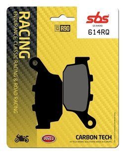 Гальмівні колодки SBS Racing Rear Brake Pads, Carbon Tech 675RQ фото