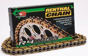 Ланцюг Renthal R4 Chain - 530 [Gold], 530-120L / SRS Ring C360 фото
