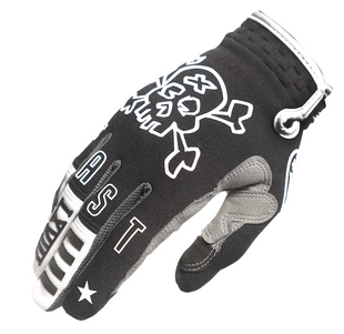 Перчатки Fasthouse Speed ​​Style The Bird Glove, Black/White - MD 405001-01-09 фото