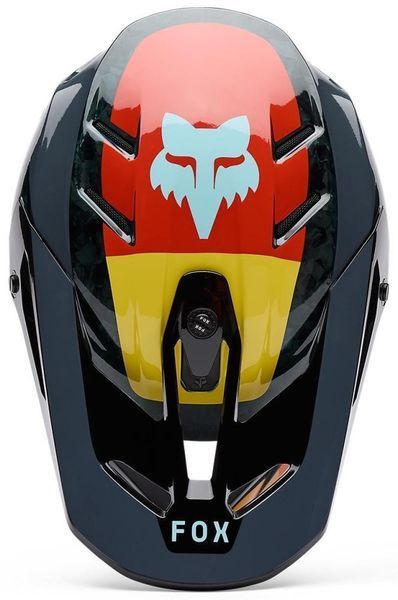Шолом FOX V3 RS Helmet - GRID [Orange], XL 33528-016-XL фото