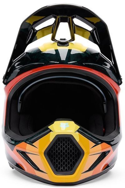 Шолом FOX V3 RS Helmet - GRID [Orange], XL 33528-016-XL фото