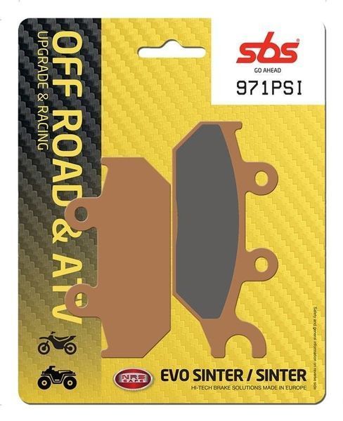 Тормозные колодки SBS Upgrade Brake Pads, EVO Sinter/Sinter 971PSI фото