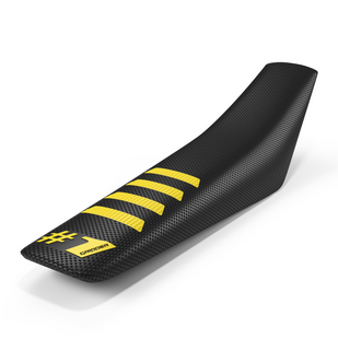 Чехол для мотосидения Onegripper - RIBBED Black/Yellow OGSC02-BLYWYW фото